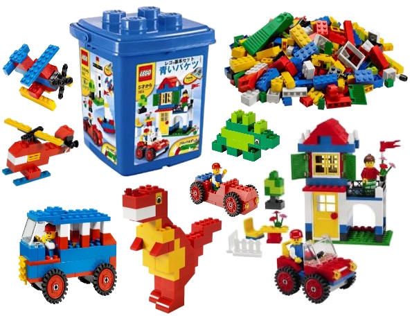 7615 レゴ基本セット・青いバケツ(LEGO) 価格: 足立ｼｭｽﾀｺｰｳﾞのブログ